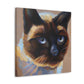 Siamese in Hyperrealism - Canvas