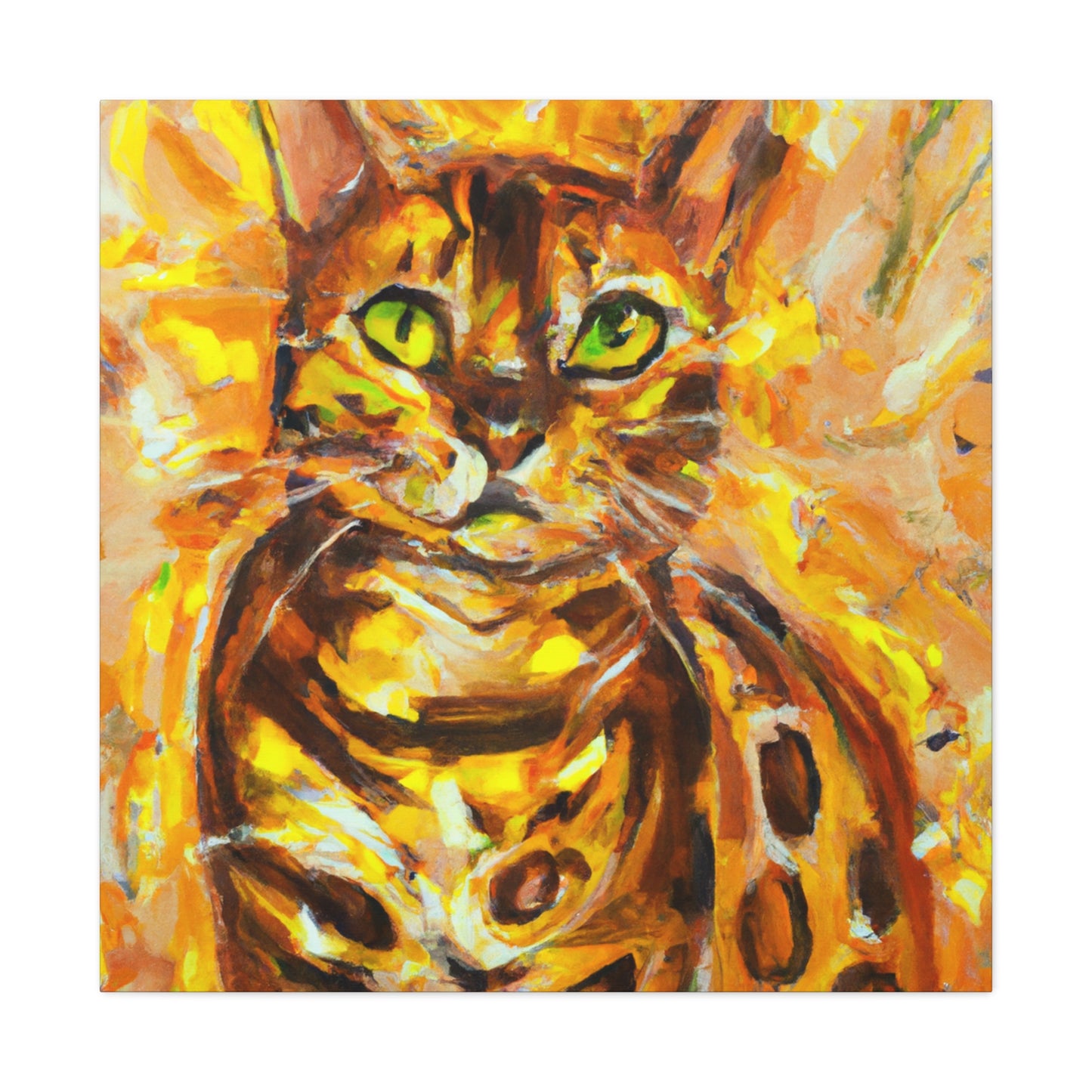 Bengal in Expressionism - Canvas