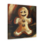 Gingerbread Man Grandeur - Canvas