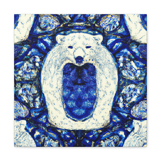 "Polar Bear in Resplendence" - Canvas