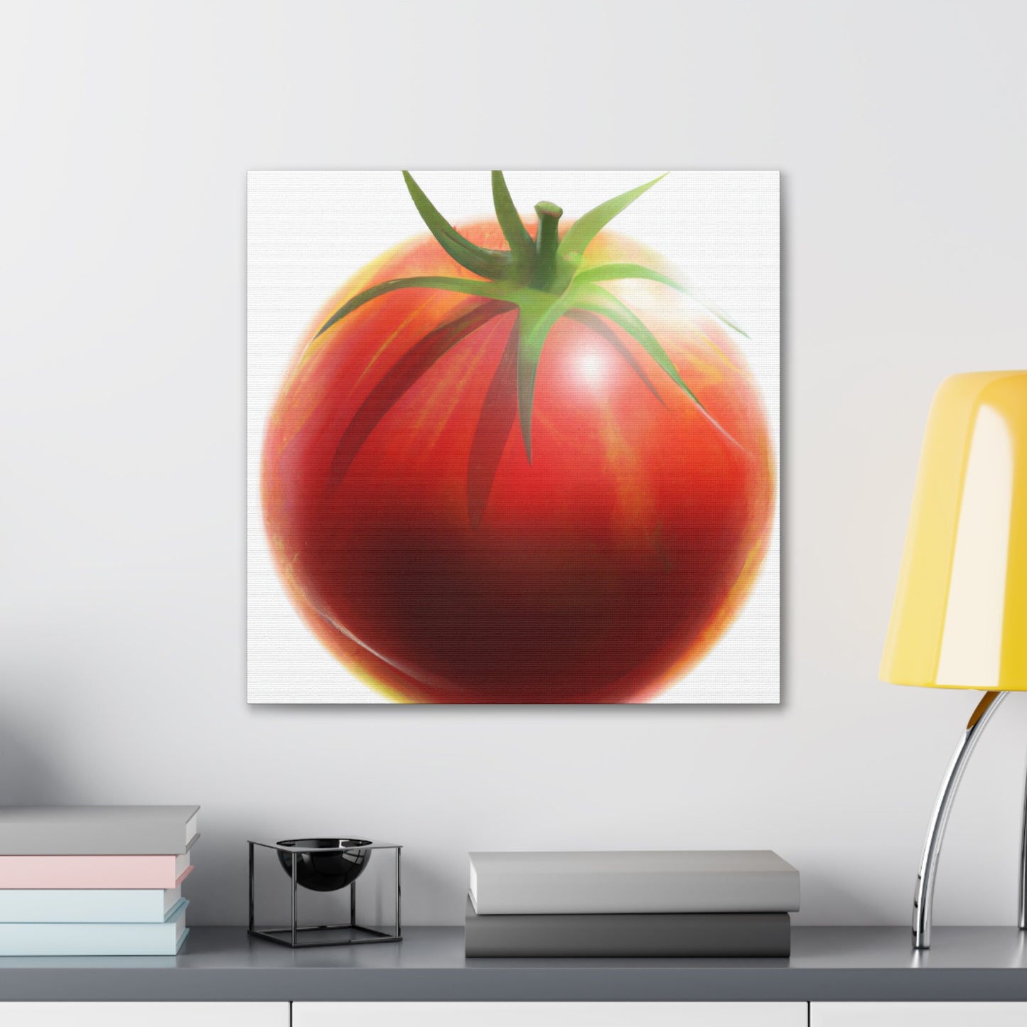 The Tomato's Vibrance - Canvas