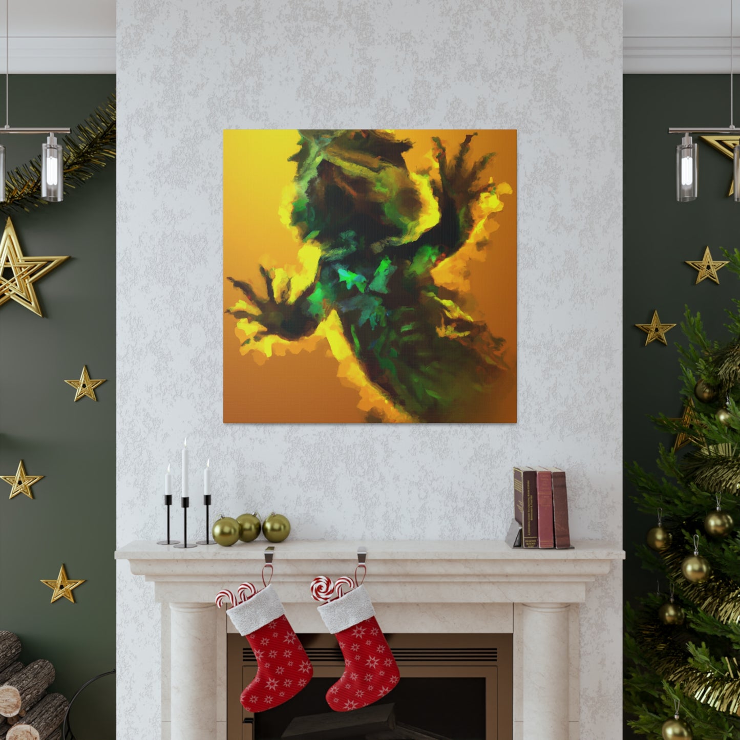 Frilled Lizard Majesty - Canvas