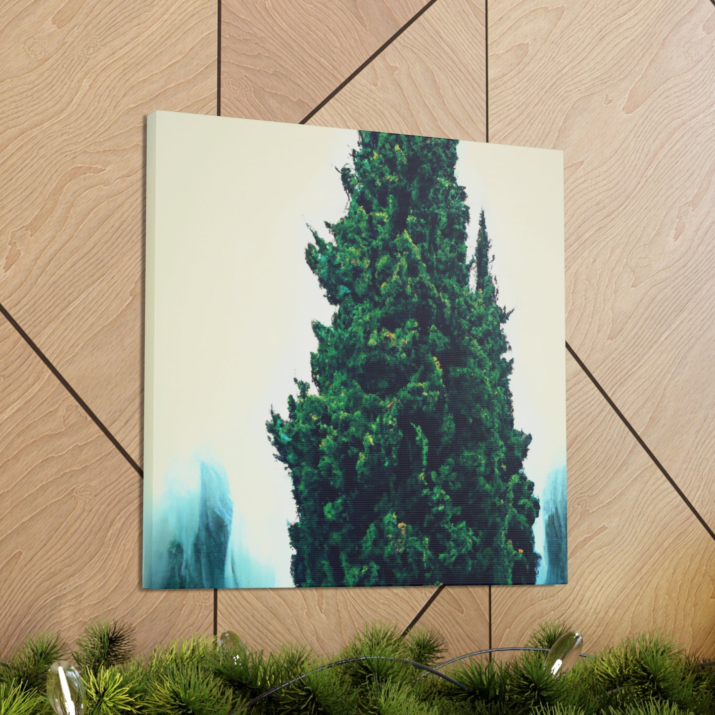 Cypress in Moonlight Shine - Canvas