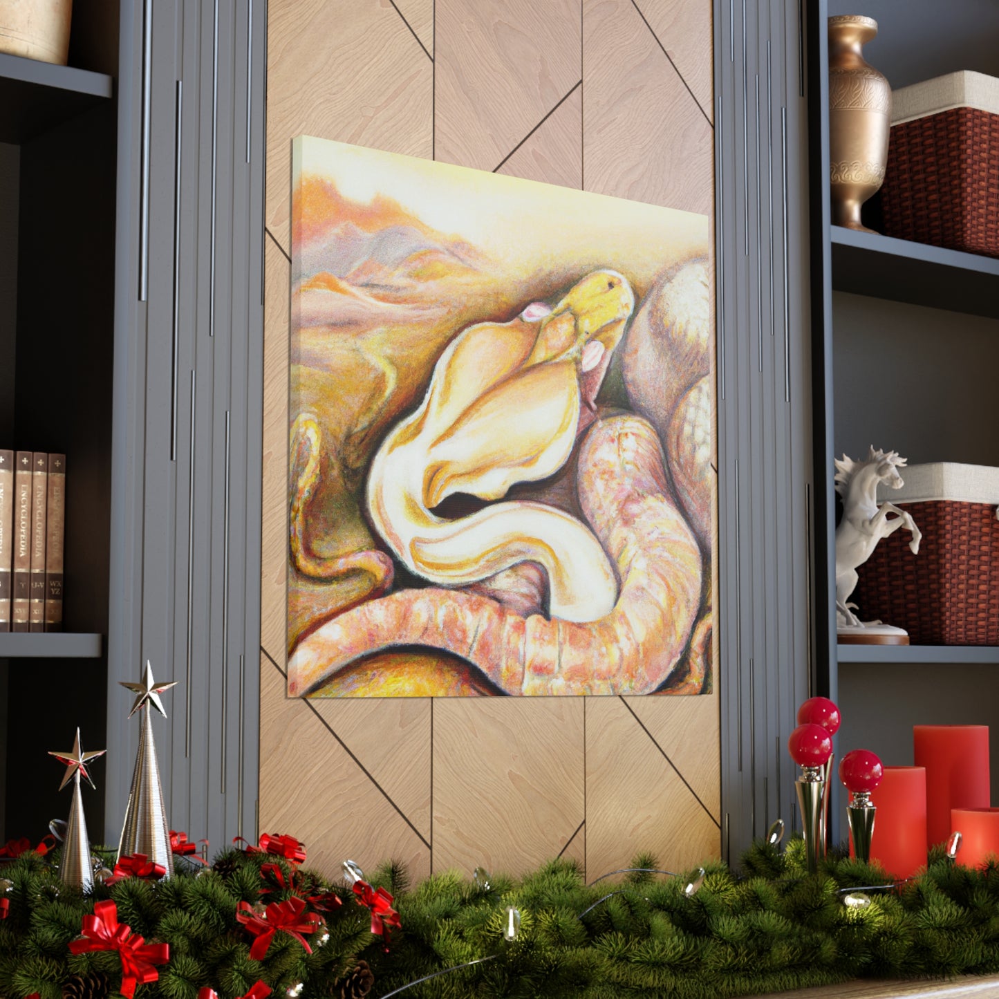 Rattlesnake in Dreamland - Canvas