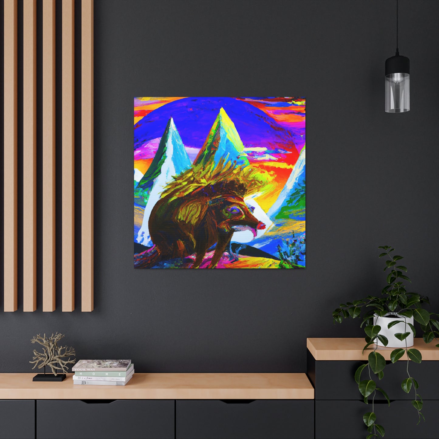 Porcupine in Dreams - Canvas