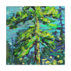 "Pine Tree Dreamscape" - Canvas