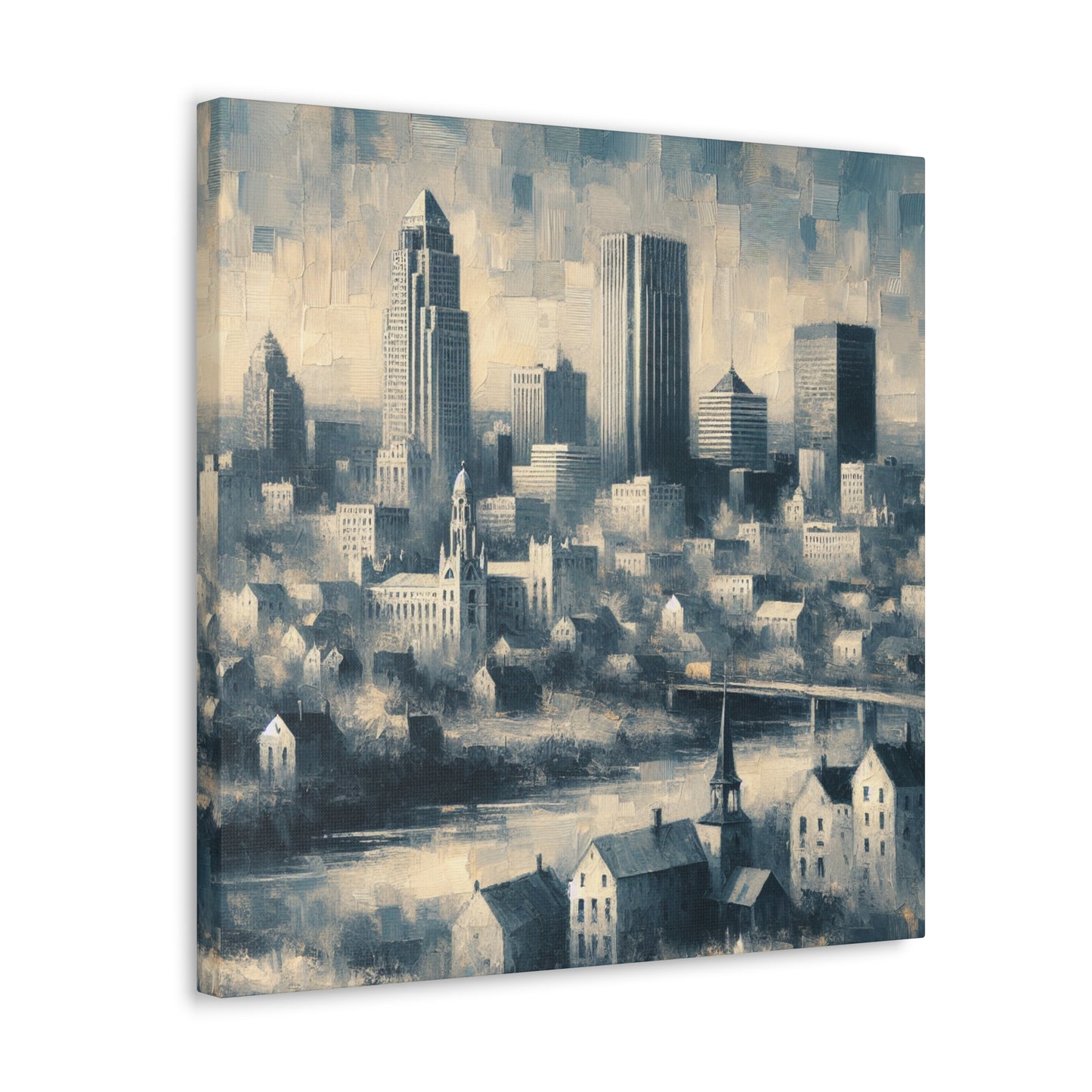 "Omaha's Transcendent Renaissance" - Canvas