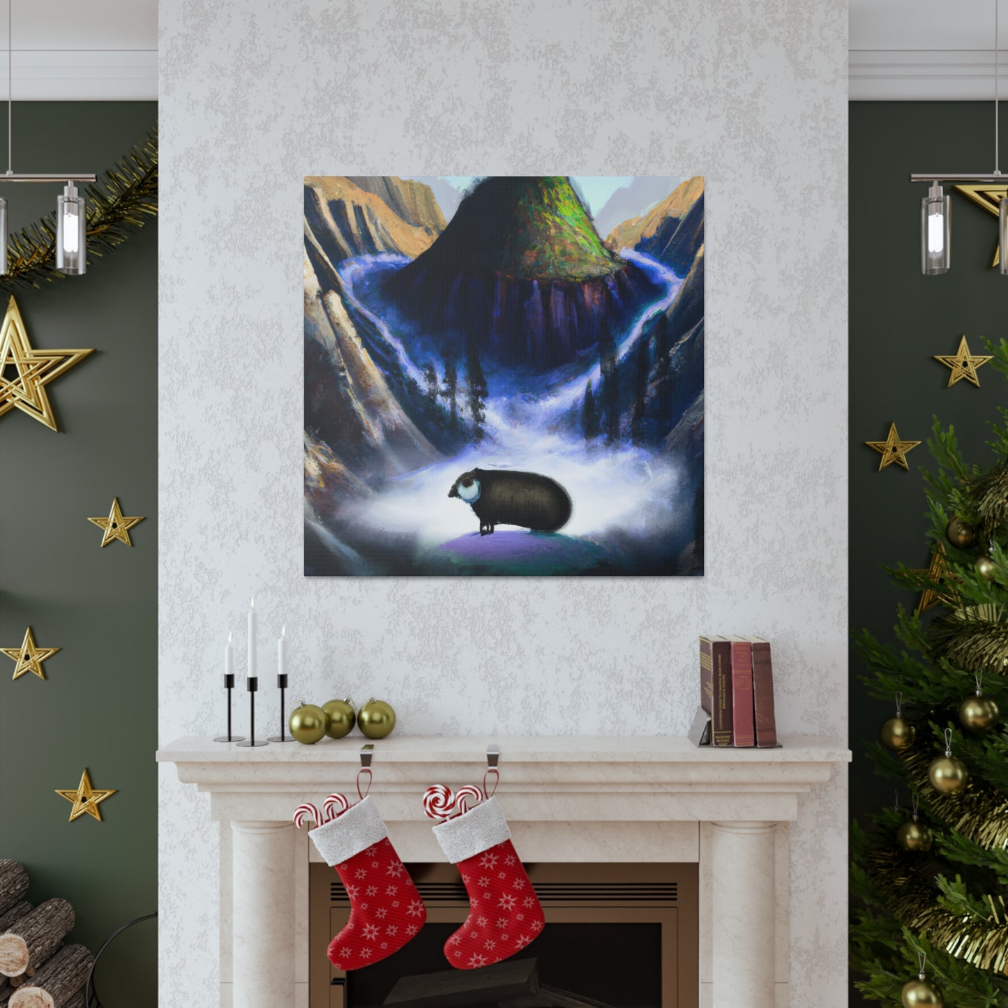 Marmot Flight Into Dream - Canvas