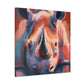 "Rhinoceros Majesty Dazzling" - Canvas