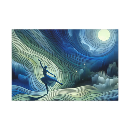 Whirling Dreams Unveiled - Canvas