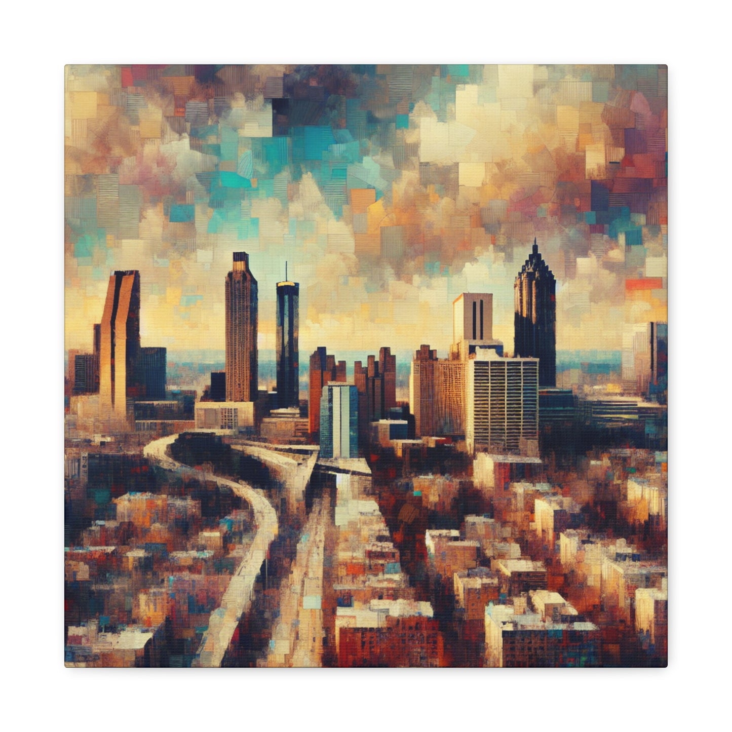 "Southern City Canvas" - Canvas