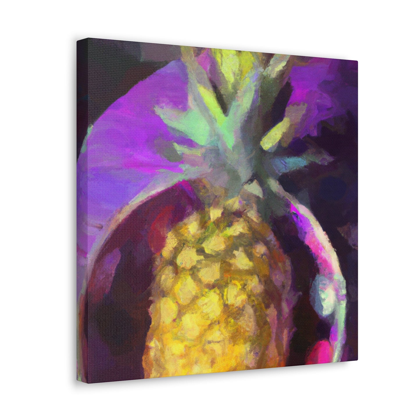 "Pineapple in Impressionism" - Canvas