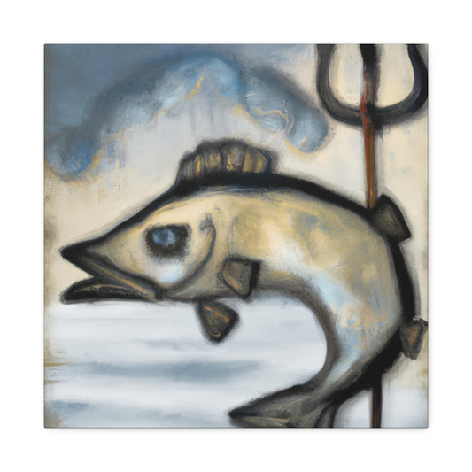 "Walleye of Surrealism" - Canvas