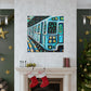 Subway Train Vizionary - Canvas