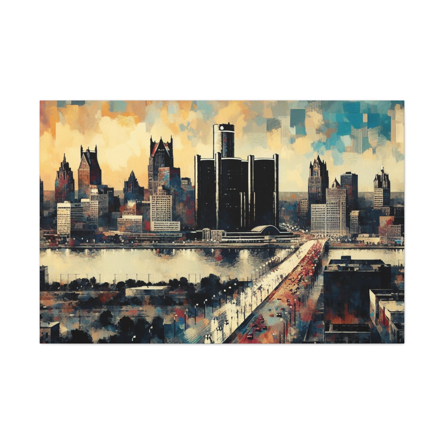 "Daring Detroit Dreams" - Canvas