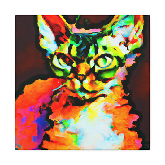 Feline Fauvism Devon - Canvas