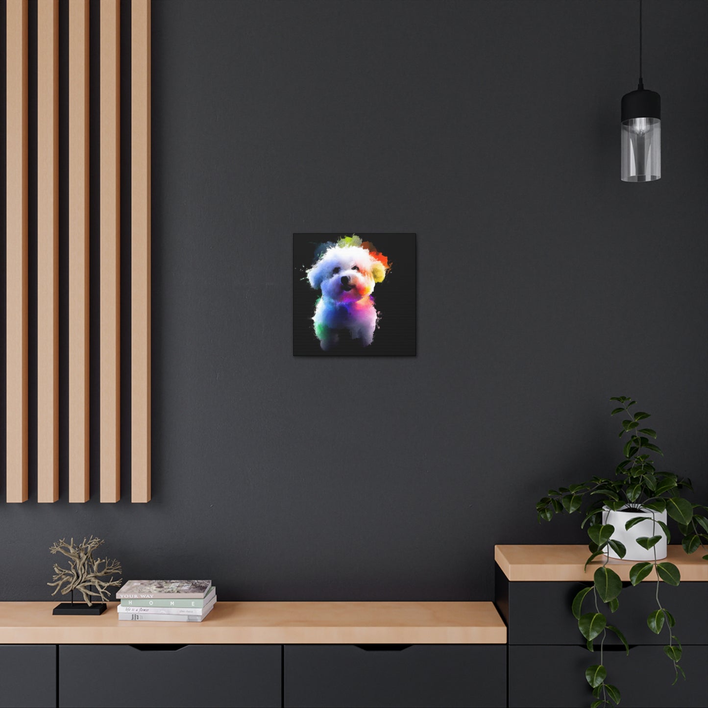 "Proud Bichon Frise" - Canvas