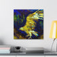 Golden Eagle Flight. - Canvas