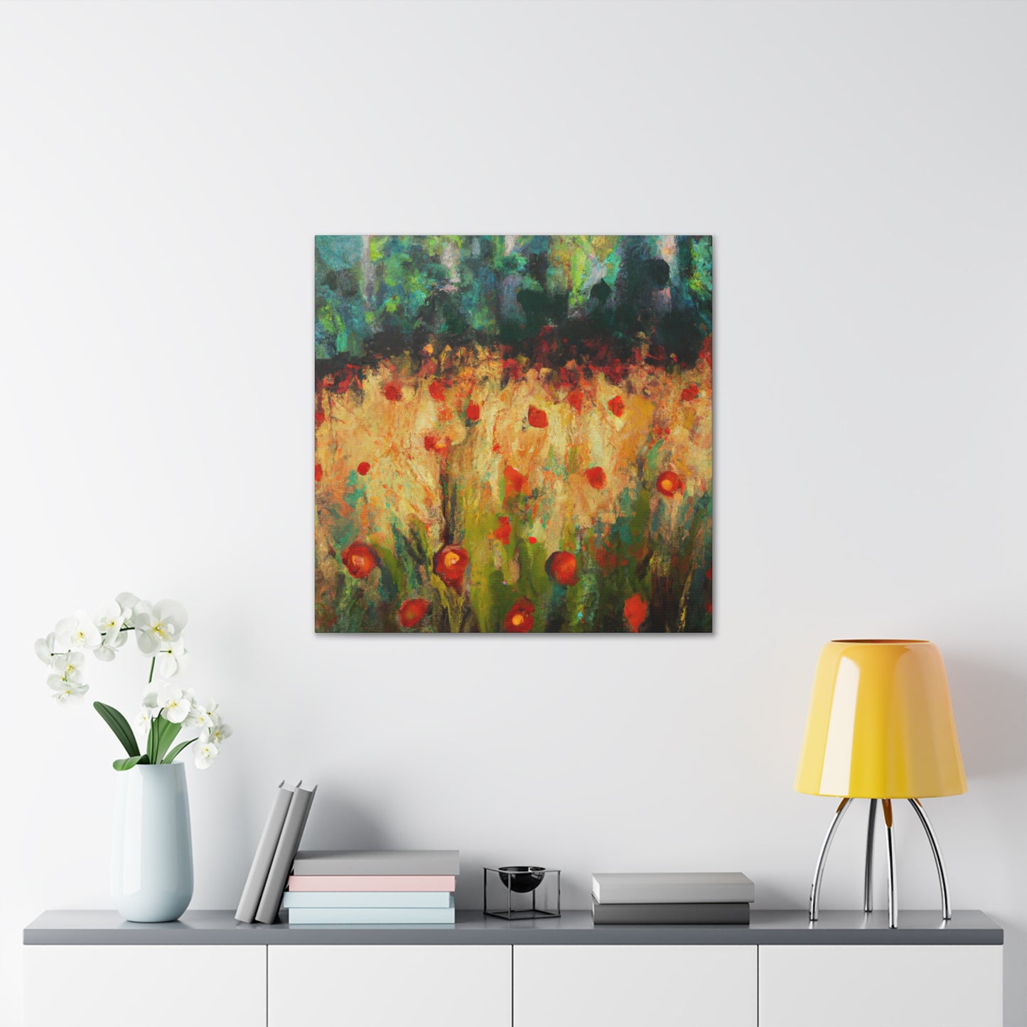 "Poppy of Expressionism" - Canvas