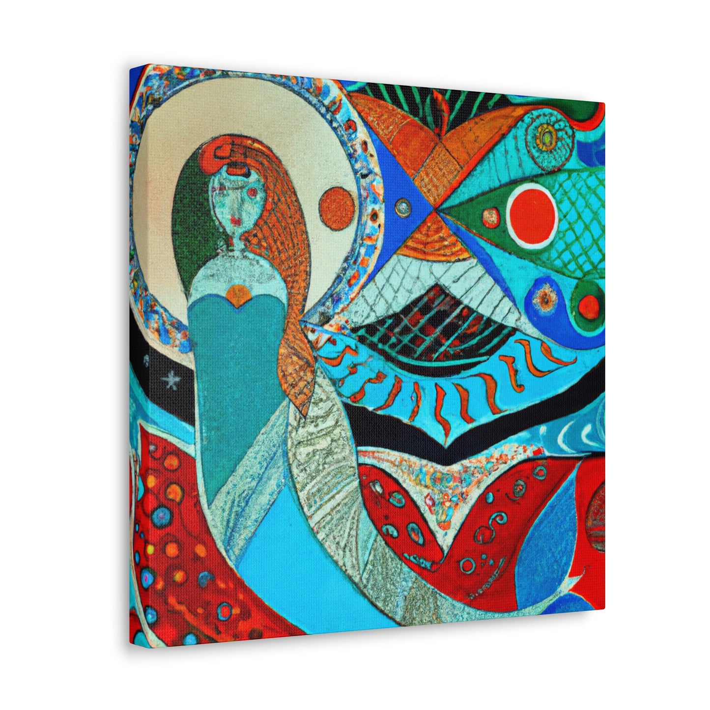 Mermaids in Moonlight - Canvas