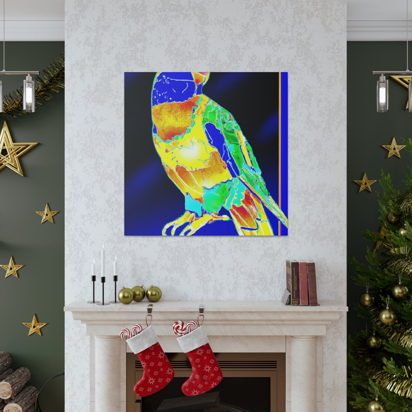 Rainbow Lorikeet Dreaming - Canvas