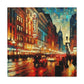 Vibrant Urban Stages - Canvas