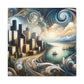 Emerald City Elegance - Canvas