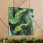 "Green Tree Python Vista" - Canvas