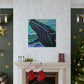 Humpback Whale DecoReflection - Canvas