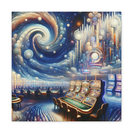 "Dice Dance Delirium" - Canvas