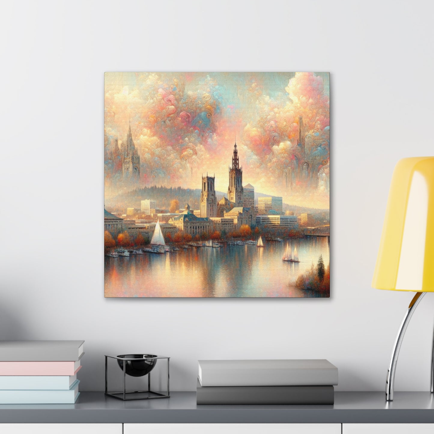 "Unseen Dreamscape Portland" - Canvas