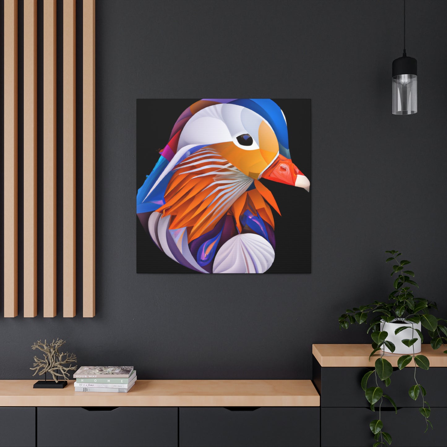 "A Mandarin Reflection" - Canvas