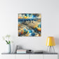 "Eclectic Urban Serenity" - Canvas