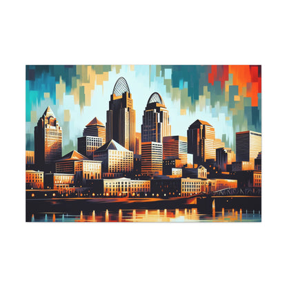 Urban Symphony: Cincinnati Rhapsody - Canvas