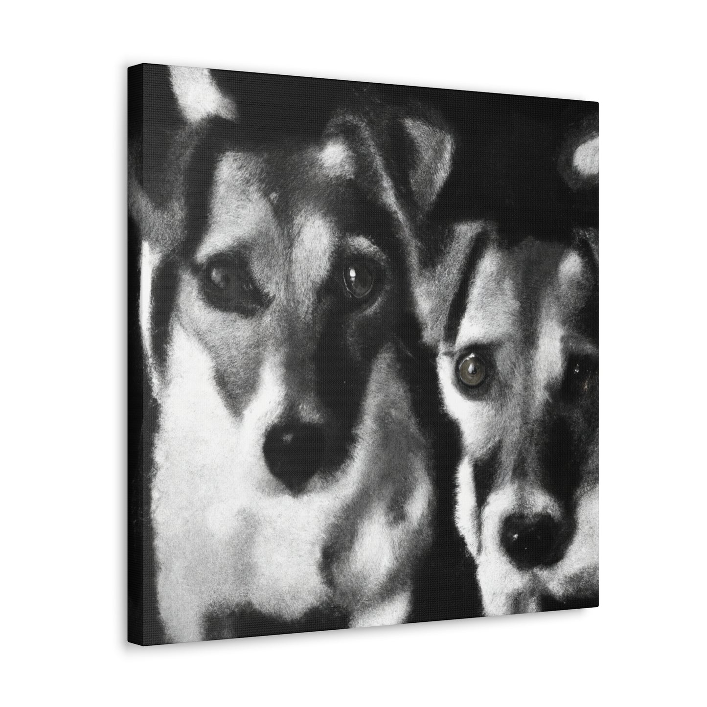 "Jack Russell Impressionism" - Canvas