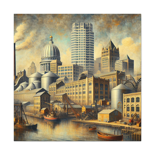 "City of Lakescapes" - Canvas