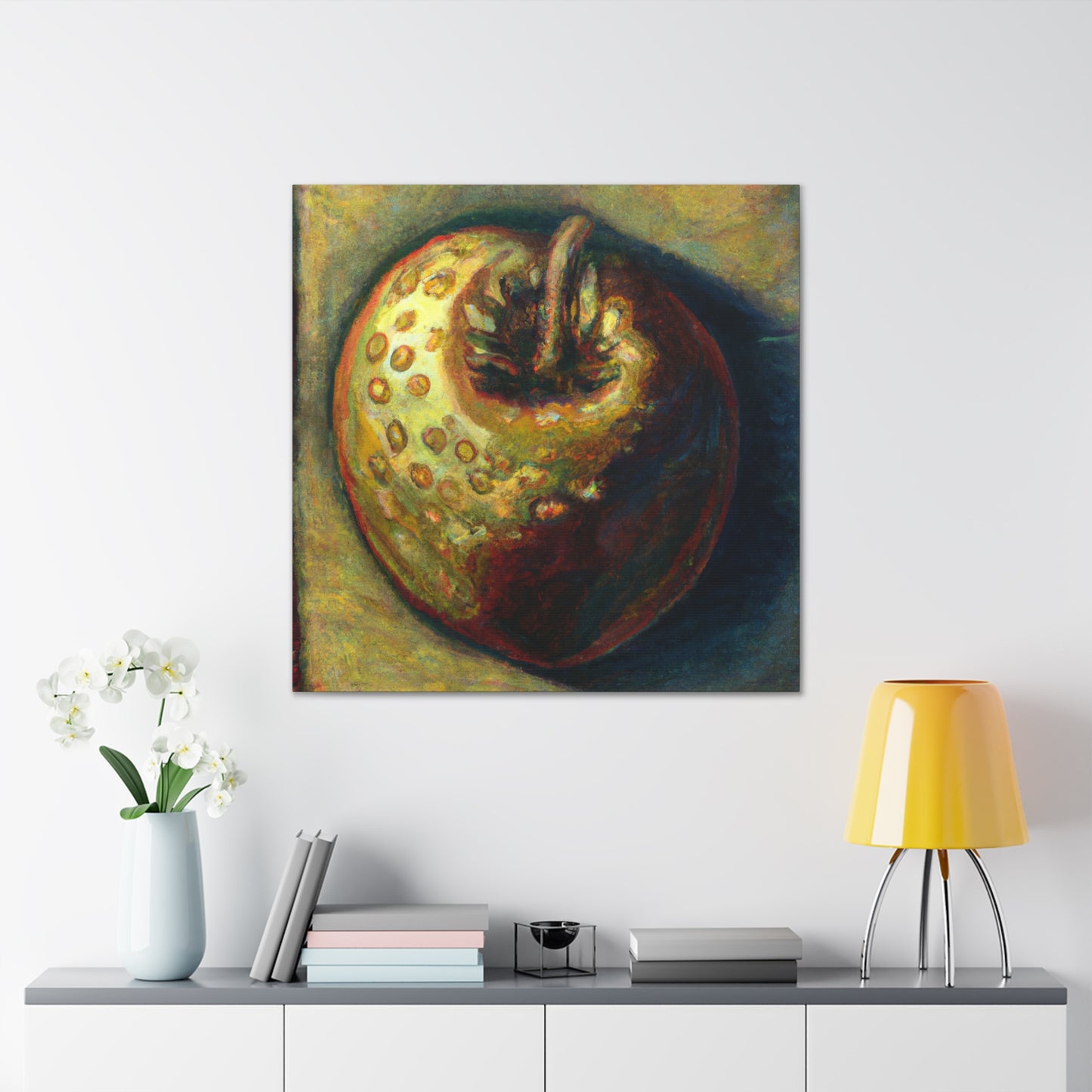 Still Life With Apple - Canvas