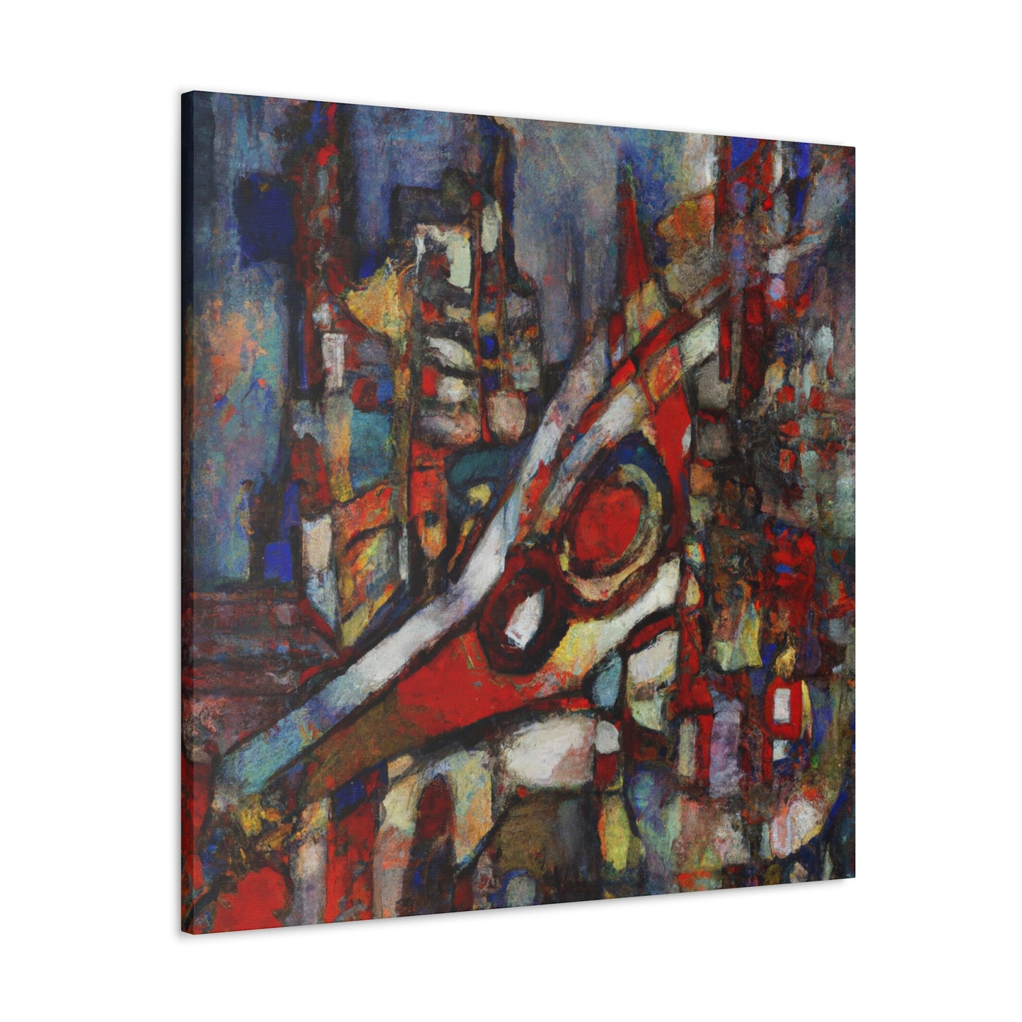 "Futurist Art Nouveau" - Canvas