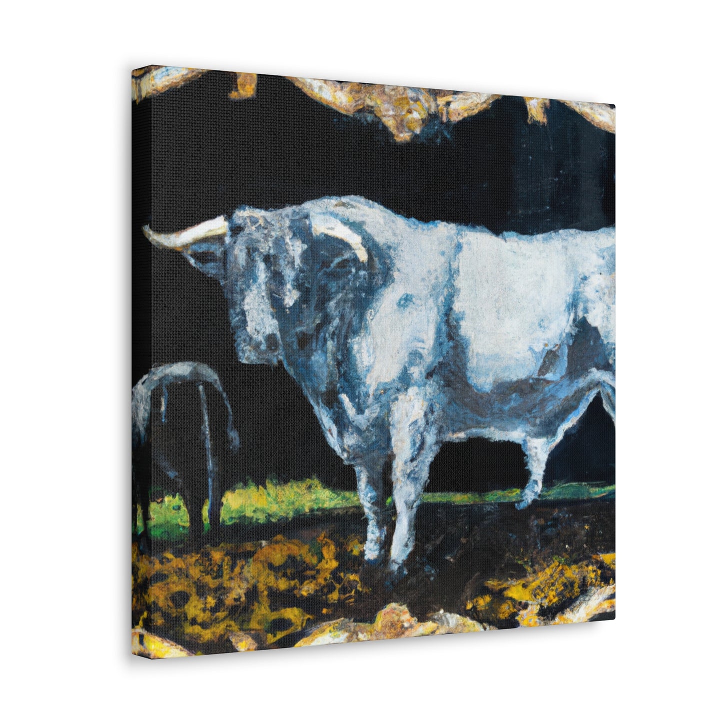 Black Angus Majestic Grandeur - Canvas