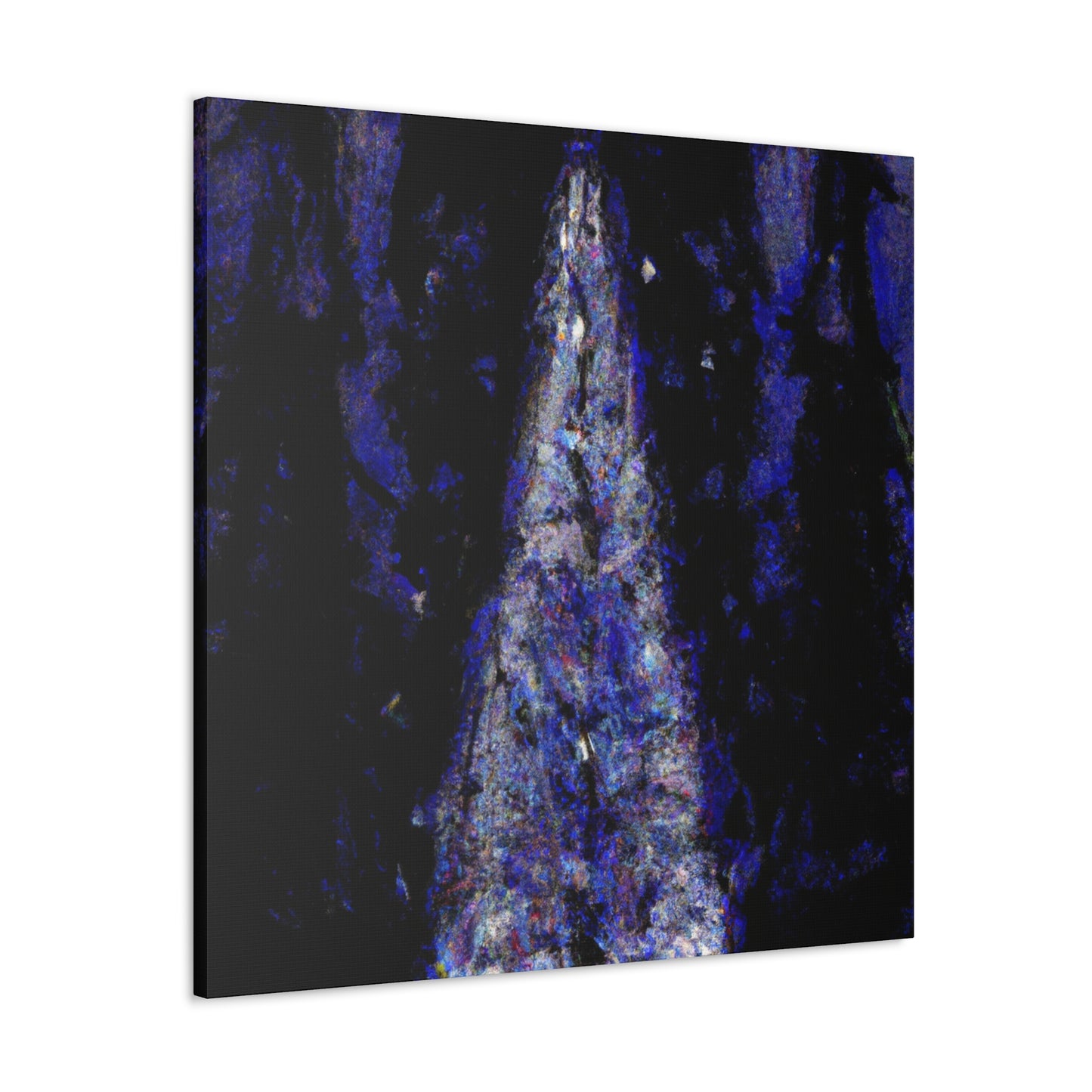 "Winter's Christmas Tree" - Canvas