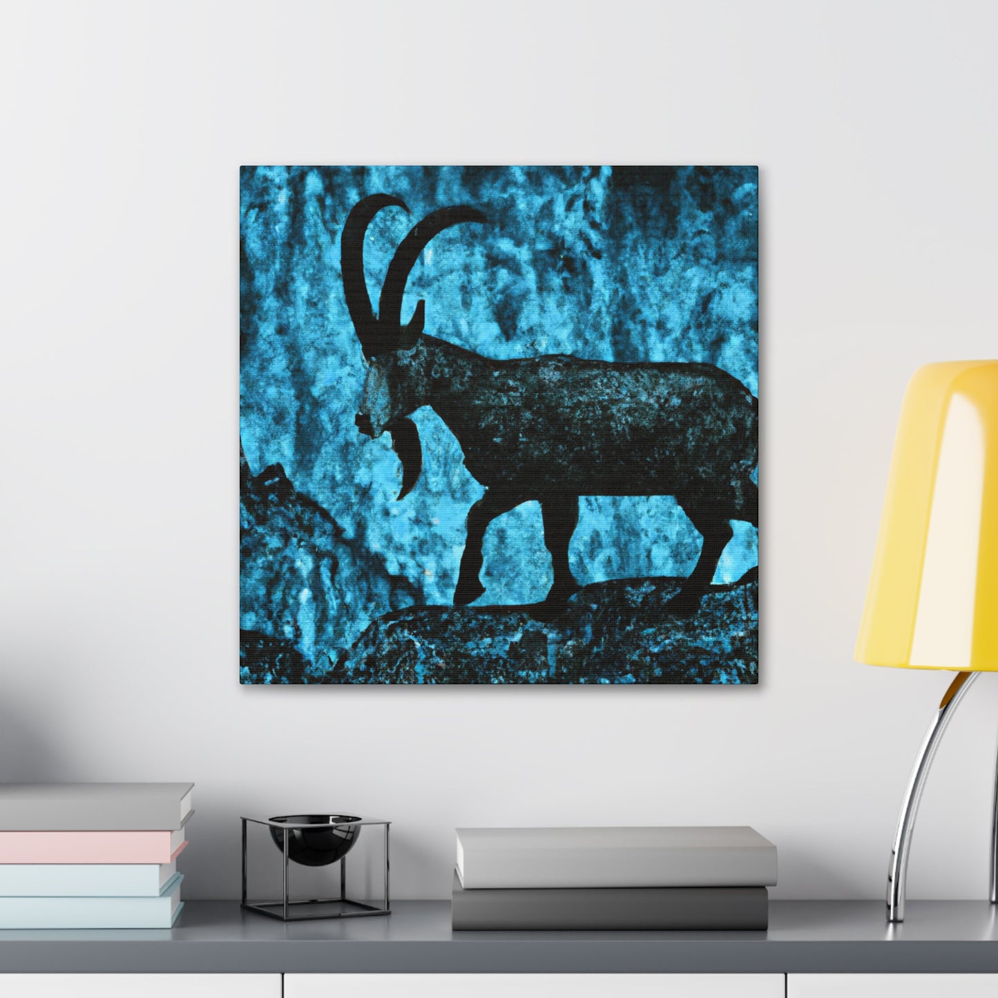 Ibex Mountain Majesty - Canvas