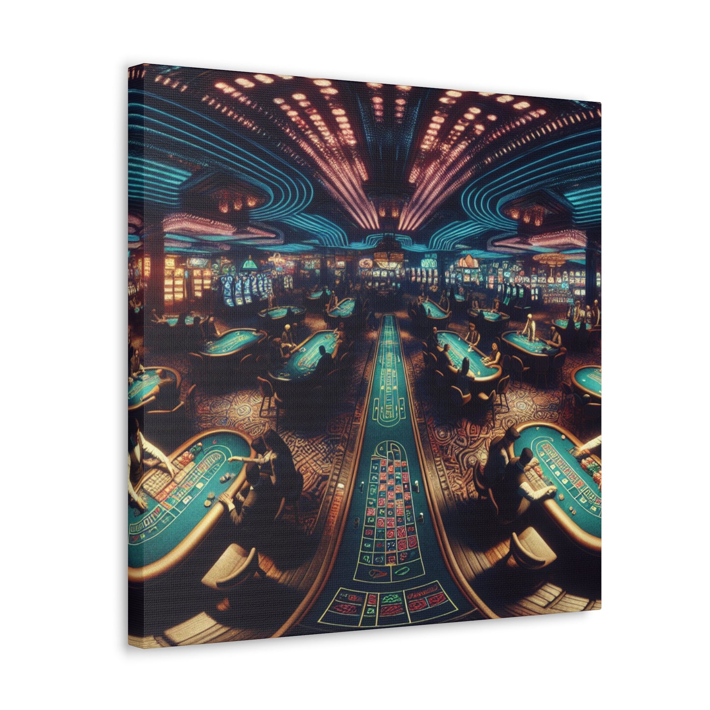 Gilded Gambler's Ballroom - Canvas