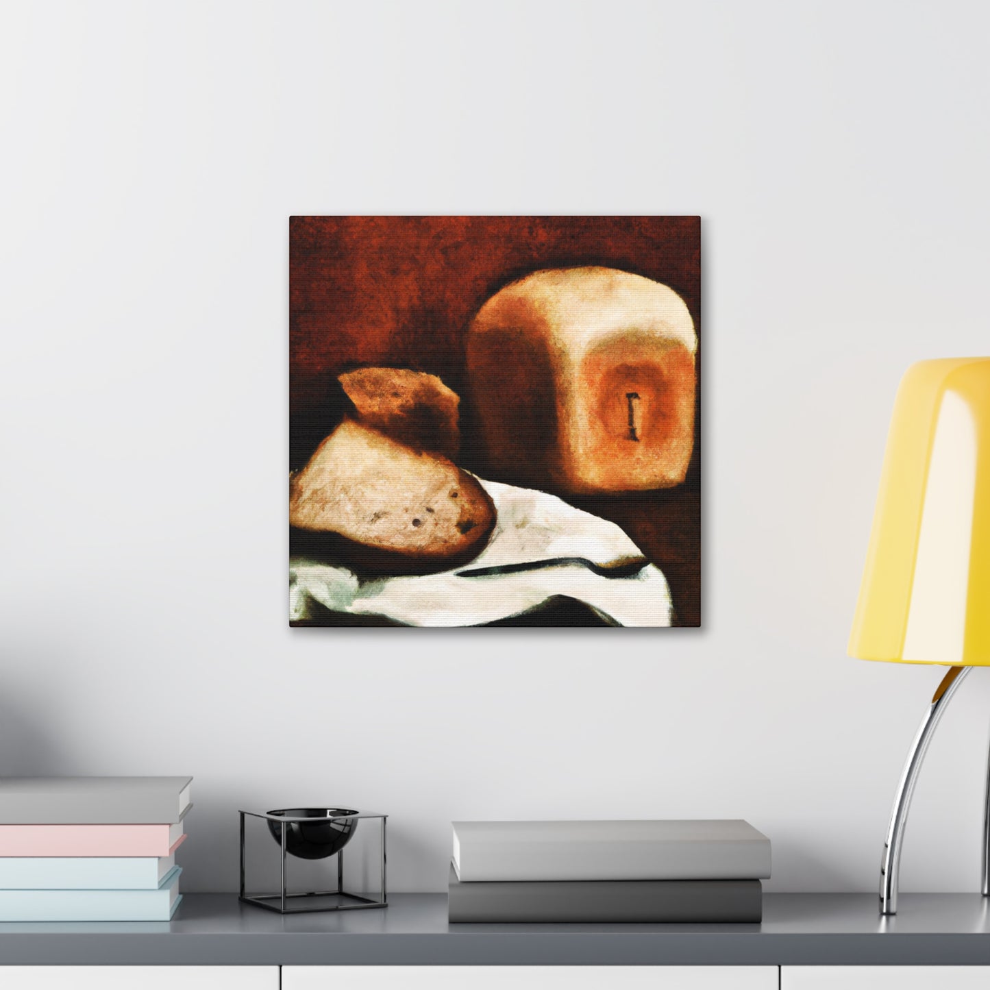 Bread in Eclipse Moon. - Canvas