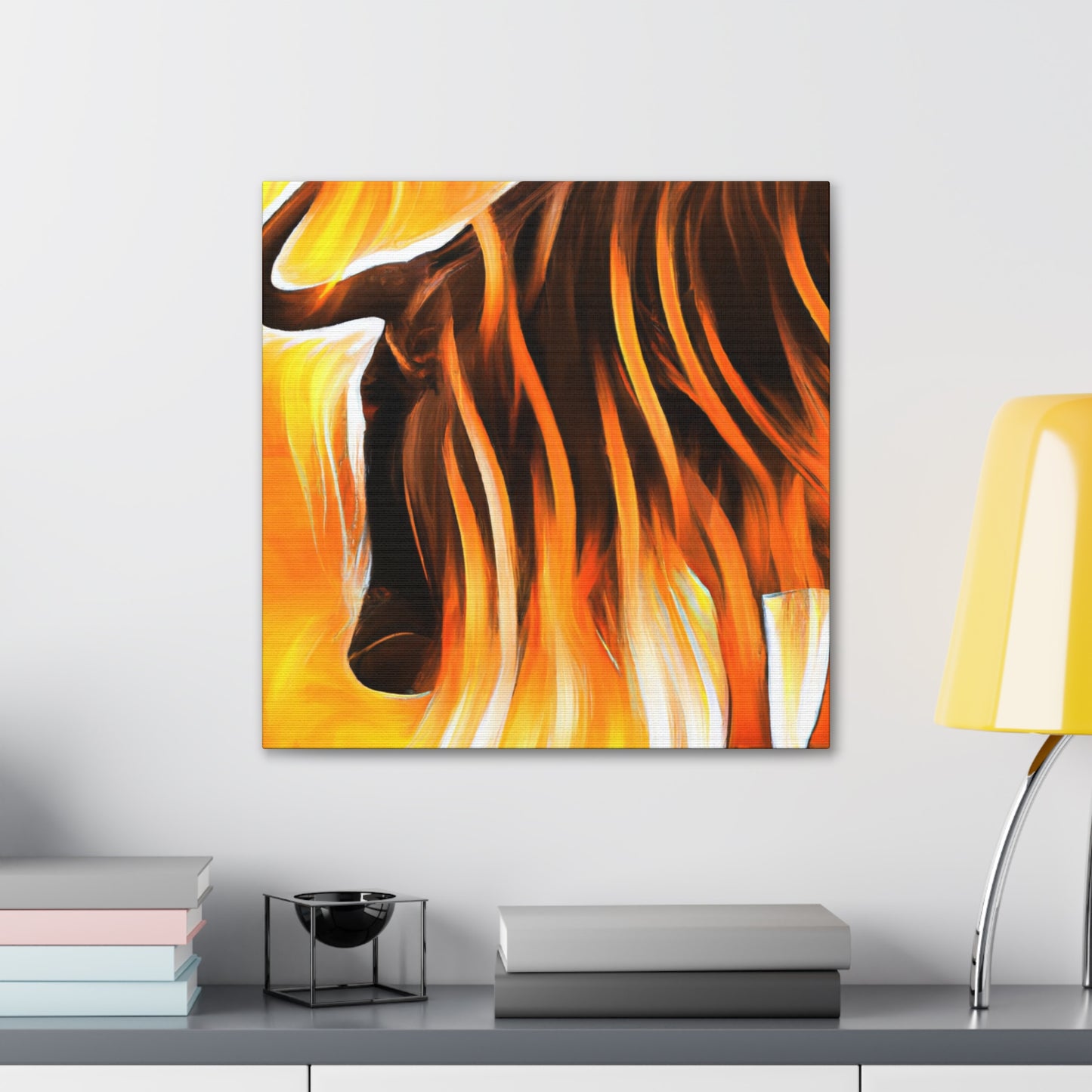 Wildebeest in Nature - Canvas