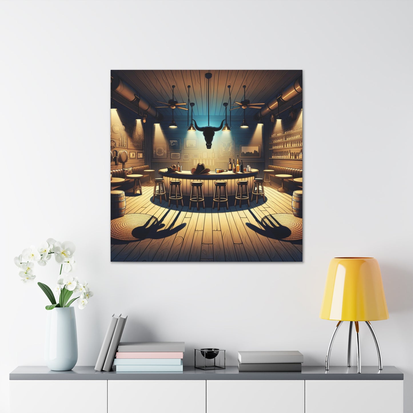 Wild West Saloon Sights - Canvas