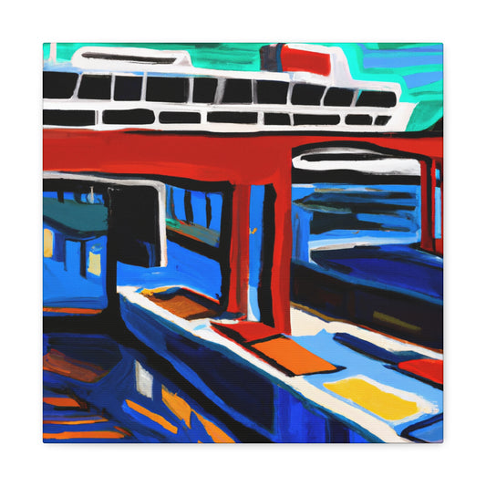 Ferry Across the Sea - Canvas