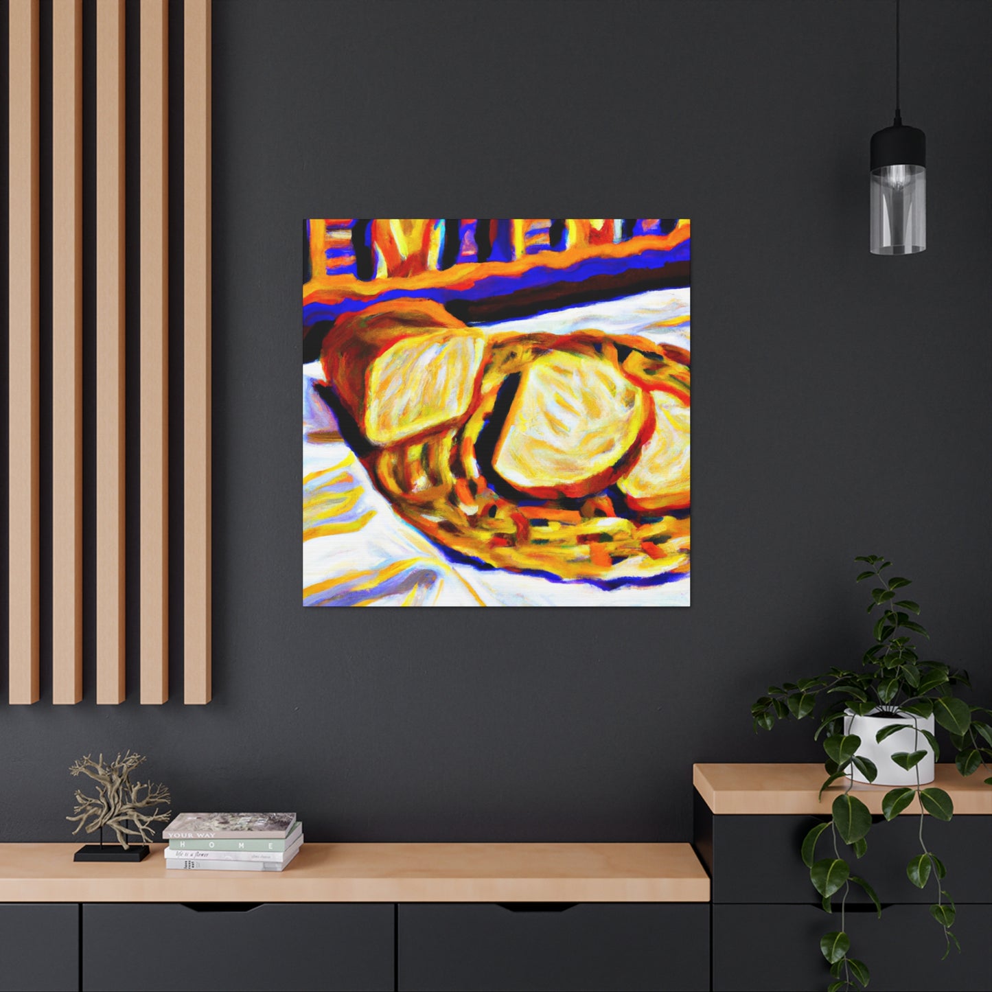 "Loaves of Life Eternal" - Canvas