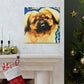 Pekingese Poised Elegance - Canvas