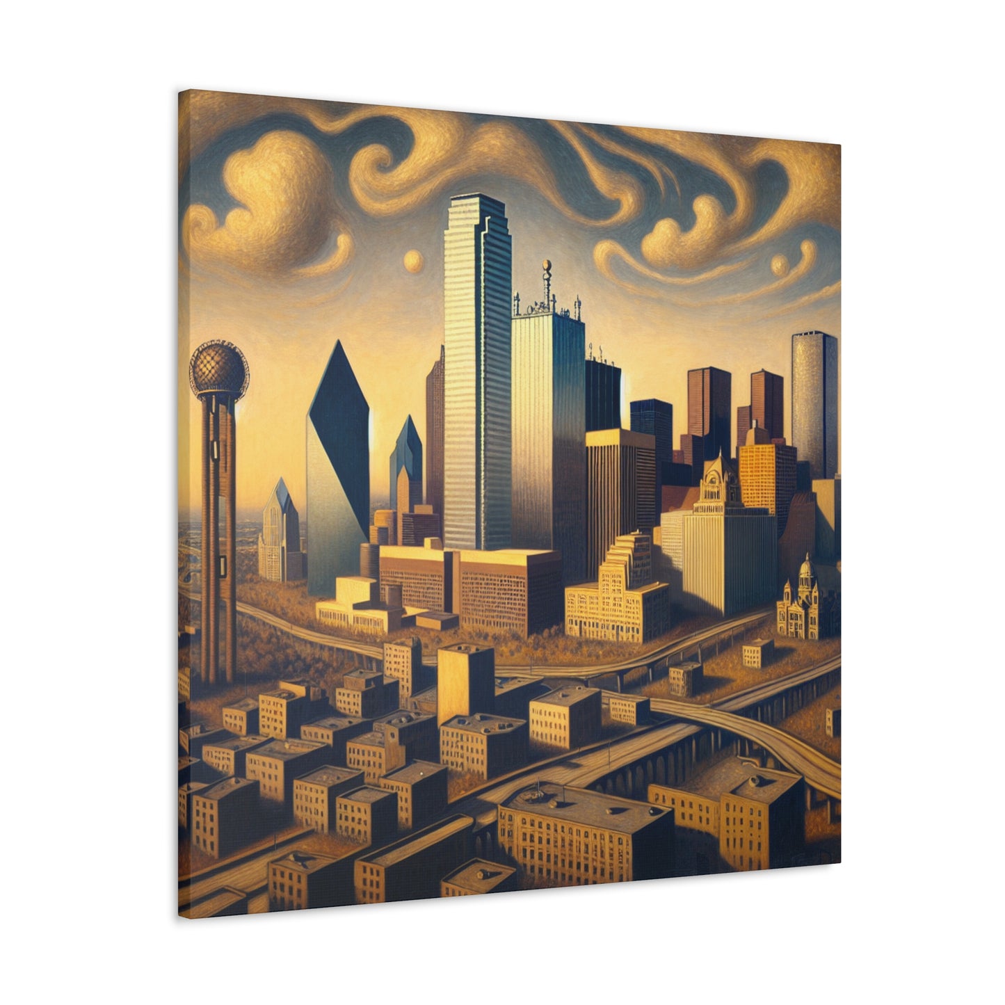 Texan Dream in Dallas - Canvas