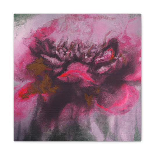 "Peony in Pastels" - Canvas